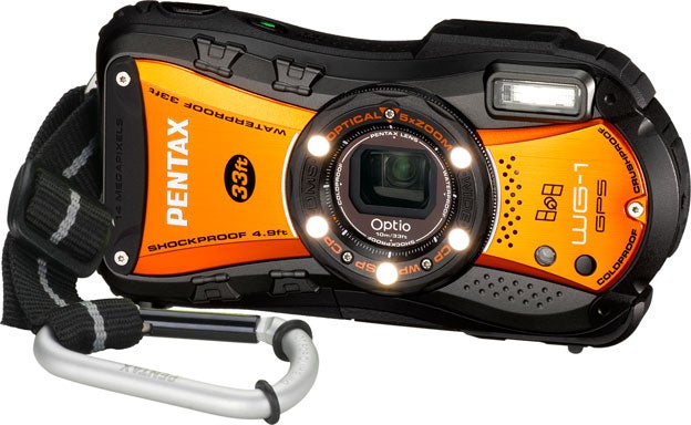 Orange Pentax WG-1 GPS