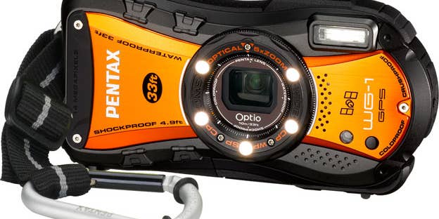 Pentax Optio WG-1 GPS Waterproof Compact Will Soon Come in Orange