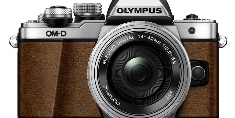 You Can Now Buy a Limited Edition Olympus E-M10 II Camera Wrapped In Tan Faux Leather