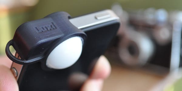 Luxi Kickstarter Will Turn Your iPhone Into an Incident Light Meter Luxi Kickstarter Will Turn Your iPhone Into an Incident Light Meter
