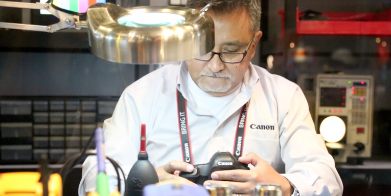 Video: The Life of a Canon Professional Services Camera Technician