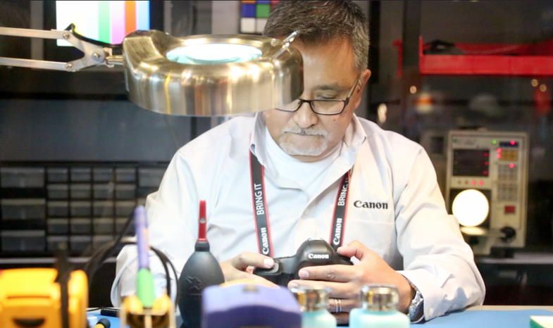 Canon CPS Camera Technician  Video Interview