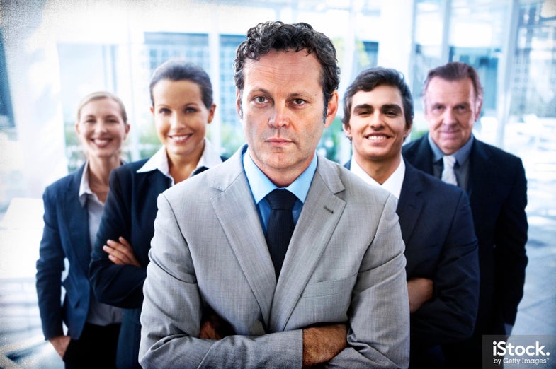 Vince Vaughn Parody Business Stock Photos