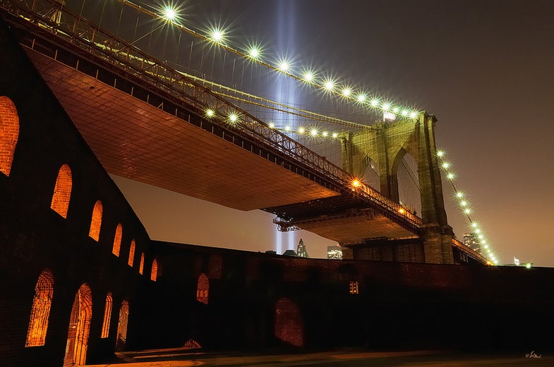 Bob Menak made this photo of the Brooklyn Bridge with a Nikon D300. See more of his work here. Want to be featured as Photo of the Day? Submit your best work to our Flickr group