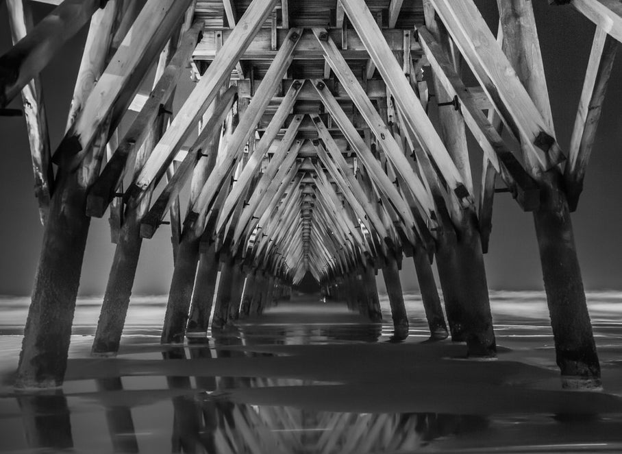 Jason made today's Photo of the Day under a pier at Cherry Grove Beach in South Carolina. See more of his work <a href="http://www.flickr.com/photos/jrodmanjr/">here</a>. Want to be featured as our next Photo of the Day? Simply submit you work to our <a href="http://www.flickr.com/groups/1614596@N25/pool/page1">Flickr page</a>.