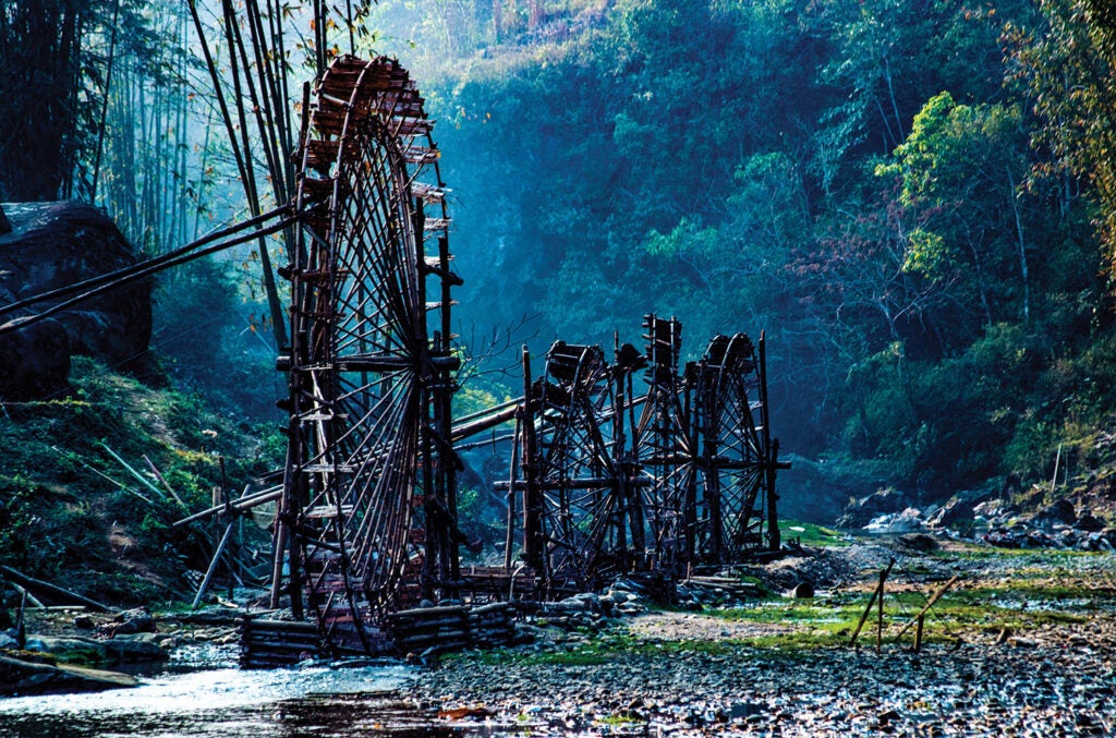 water wheels