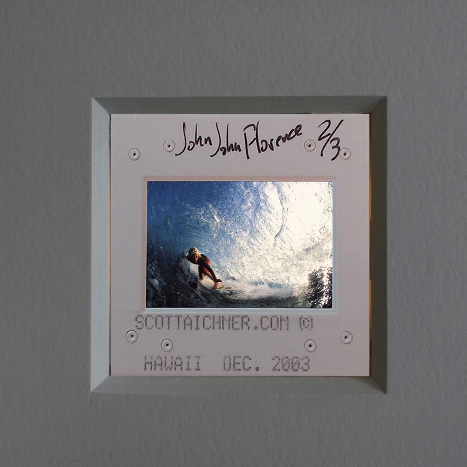 Iconic Surf Photographer Scott Aichner Selling Prints With Original Slides