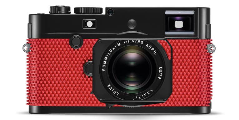 This Limited Edition Leica M-P Grip Is Wrapped In Rubber From Ping Pong Paddles