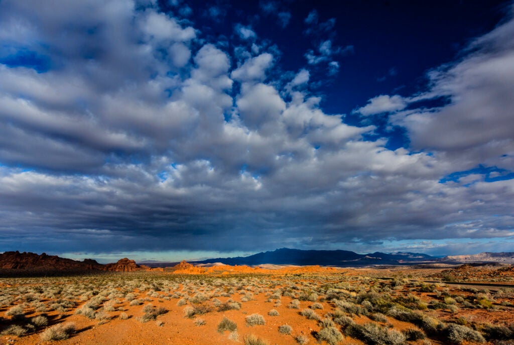 Today's Photo of the Day comes from Basak Prince and was taken in the Valley of Fire State Park in Nevada. Basak used a Nikon D7100 with a 12.0-28.0 mm f/4.0 lens to capture the desert expanse. Basak exposed the scene for 1/160 sec at f/13 and ISO 200. See more work <a href="http://www.flickr.com/photos/basakprince/">here. </a>