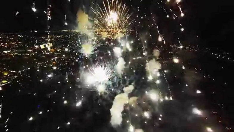 drone fireworks