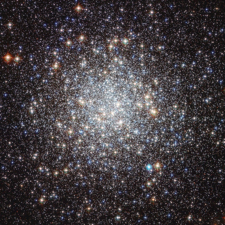 hubble messier 9 cluster