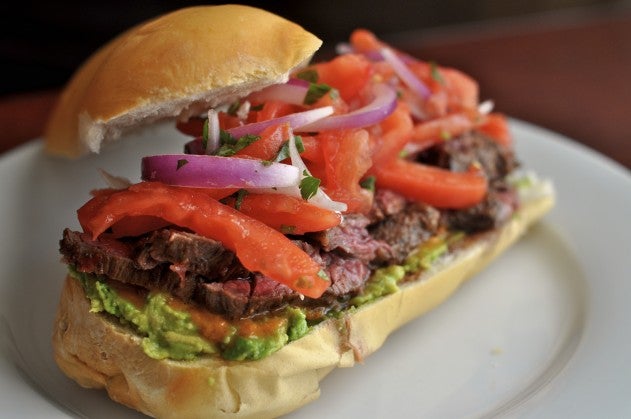 Skirt Steak Sandwich