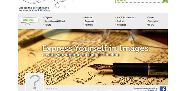 TimelineImages.com Selling Stock Photos Specifically For Your Facebook Profile