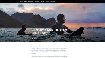 500px Launches Photographer Directory