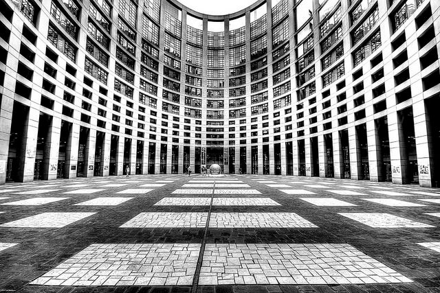 Bruno Mathiot captured this HDR architecture shot of the European Parliament in Strasbourg, France using a Canon EOS 650D with a 10-20mm lens at 1/30 sec, f/6.3 and ISO 100. See more of his work <a href="https://www.flickr.com/photos/brunom67/">here.</a>