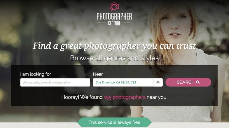 photographer central