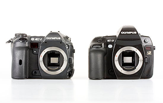 Olympus-E-1-and-E-3-right