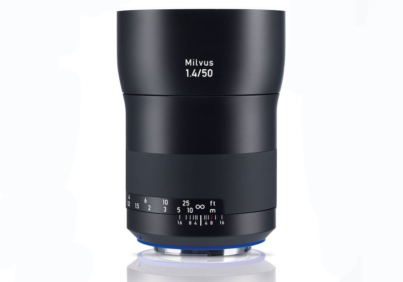 Zeiss Milvus 50mm Lens Lab Test Review
