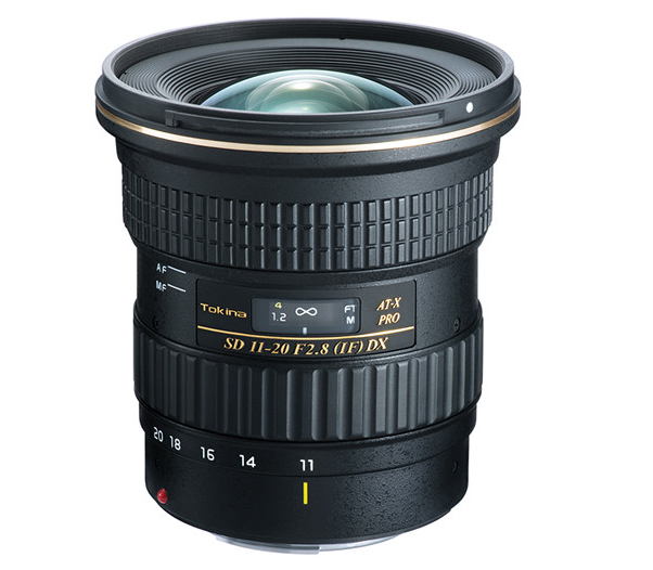 Tokina 11-20mm F/2.8 Wide-Angle Zoom Lens