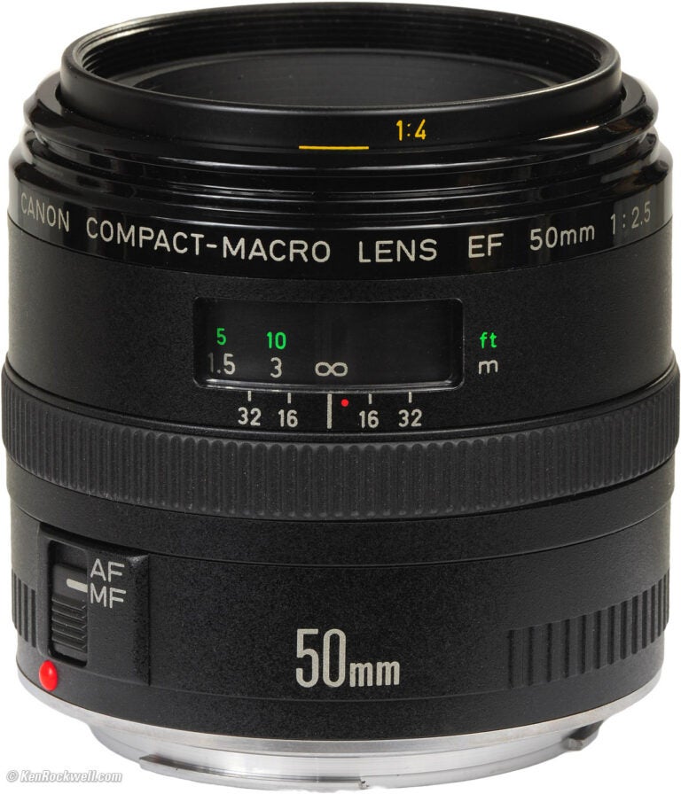 Canon EF 50mm f/2.5 Macro | Popular Photography