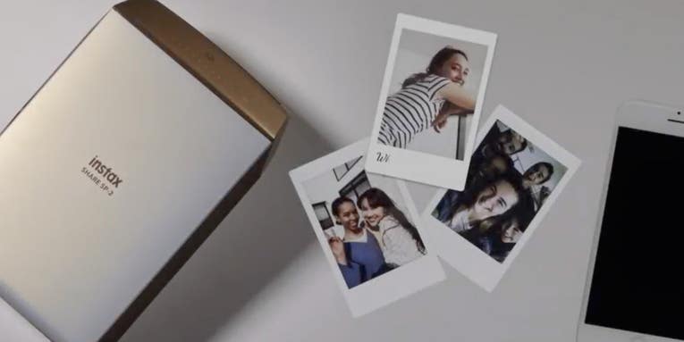 Fujifilm Instax Printer Gets a Redesigned Body, Faster Printing