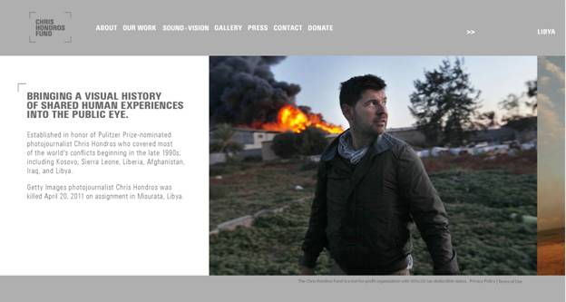 Chris Hondros website