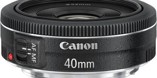Canon Issues Firmware Fix For 40mm F/2.8 STM Pancake Lens Focus Issue