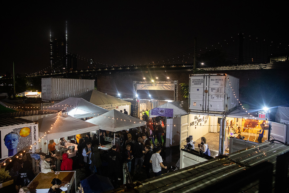 Photoville is a free annual photography pop up festival in Brooklyn Bridge Park