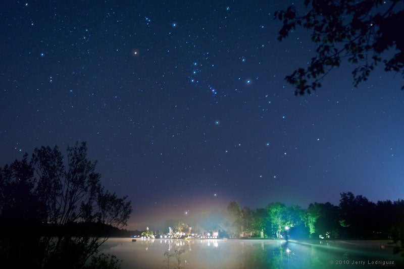 Orion Rising over the Mullica River