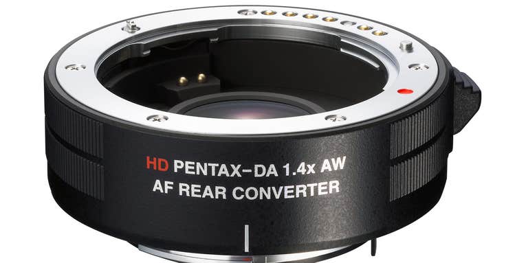 New Gear: Pentax 1.4x Rear Converter Tele-Extender