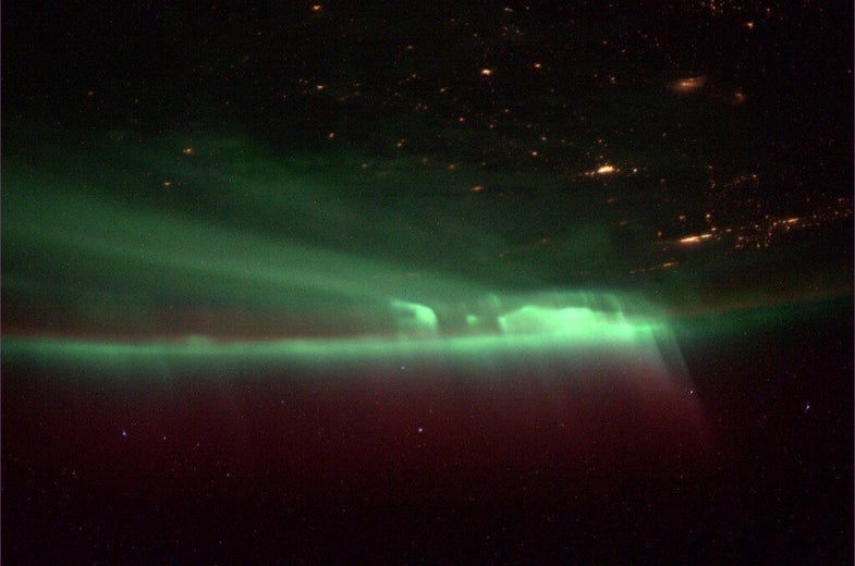 Visible Aurora Photography