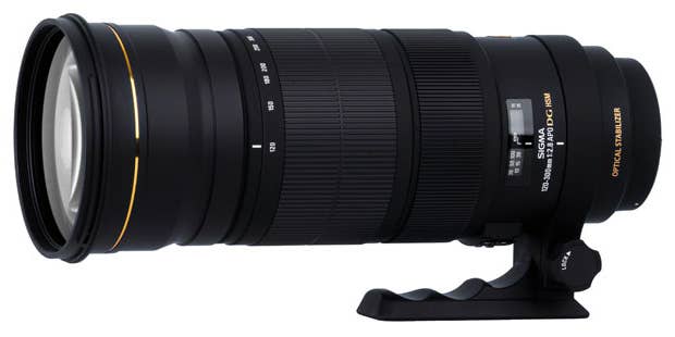 Sigma 120-300mm F/2.8 EX DG OS APO HSM Lens Now Shipping