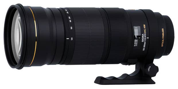 Sigma 120-300mm F/2.8 EX DG OS APO HSM Lens Now Shipping Sigma 120-300mm F/2.8 EX DG OS APO HSM Lens Now Shipping