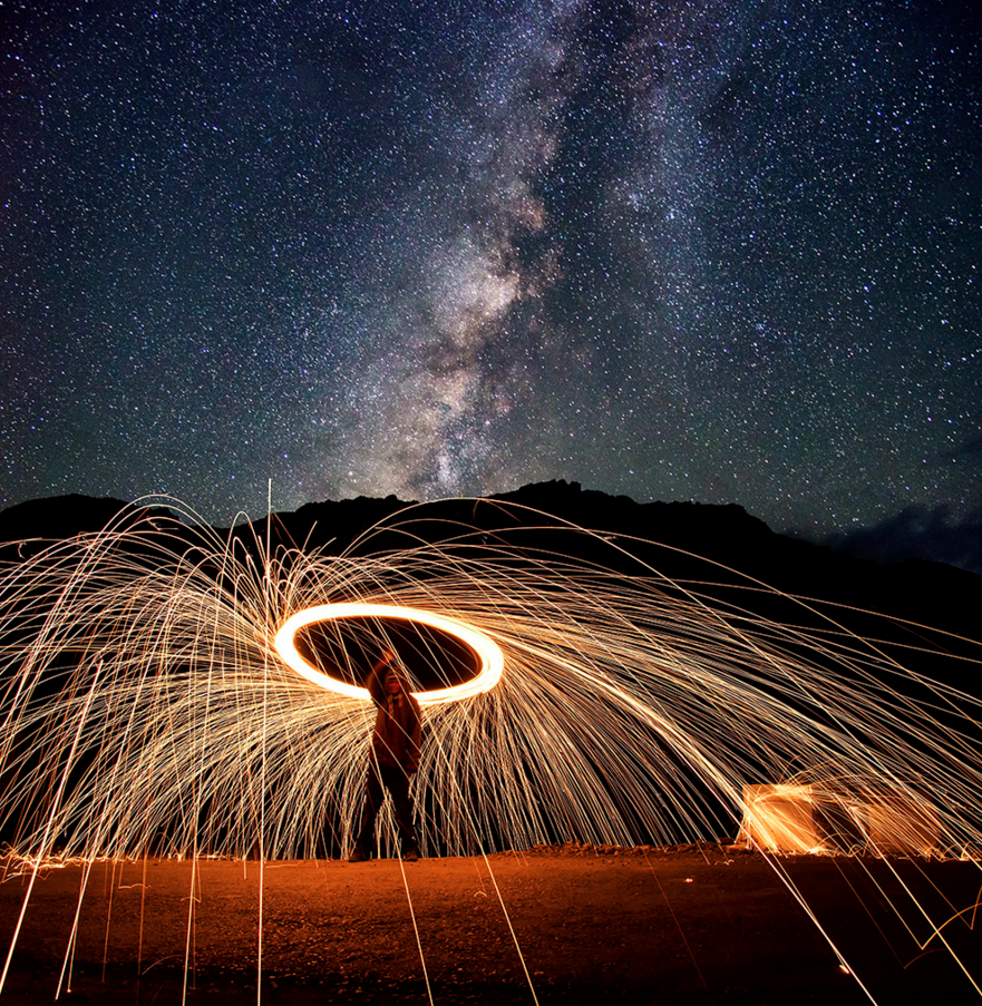 Today's Photo of the Day was captured by Nimit Nigam and was taken in Himachal Pradesh, India using a long exposure, some steel wool and a Nikon D800
with a 24.0-120.0 mm f/4.0 lens at f/4 and ISO 2000. See more work <a href="https://www.flickr.com/photos/nimitnigam/">here. </a>