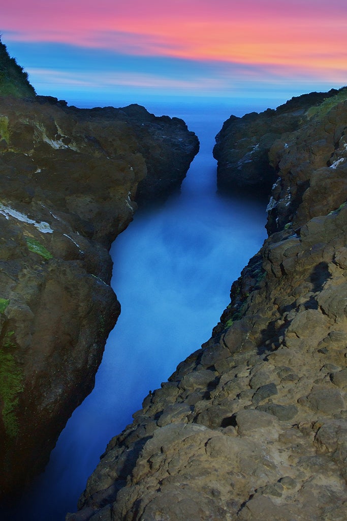 Photo: Craig Bill Long exposure image of Cape Perpetua, Oregon, USA CAMERA: Sony A77