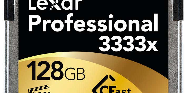 CES 2014: Lexar Announces “World’s Fastest Memory Card”: 3333x CFast 2.0