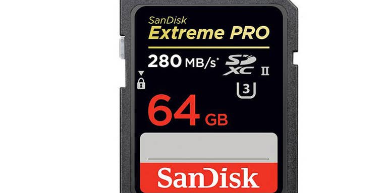 New Gear: Sandisk Extreme Pro SDHC UHS II Memory Card is World’s Fastest SD Card