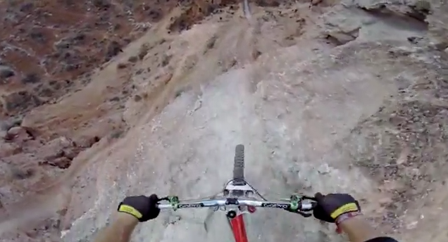 GoPro HD Hero3+ Mountain BIke Backflip