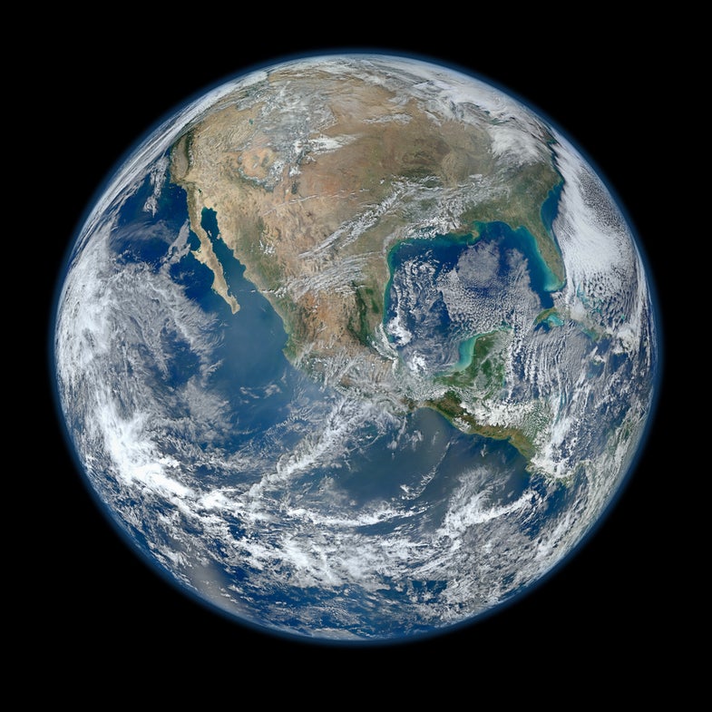 Nasa Blue Marble 2012