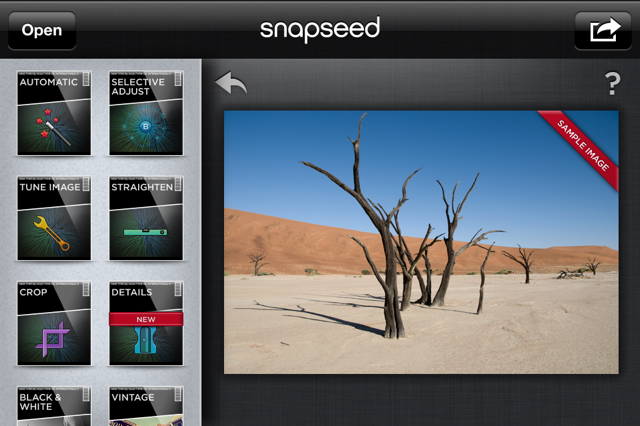Snapseed OSX Main