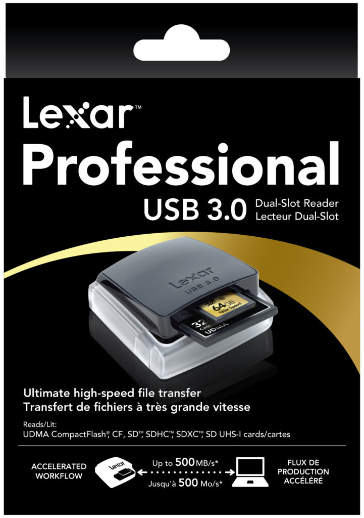 Lexar Reveals USB 3.0 Card Reader