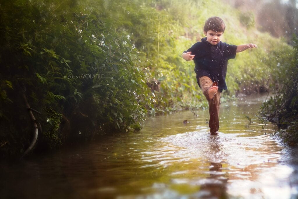 Fun in the Creek