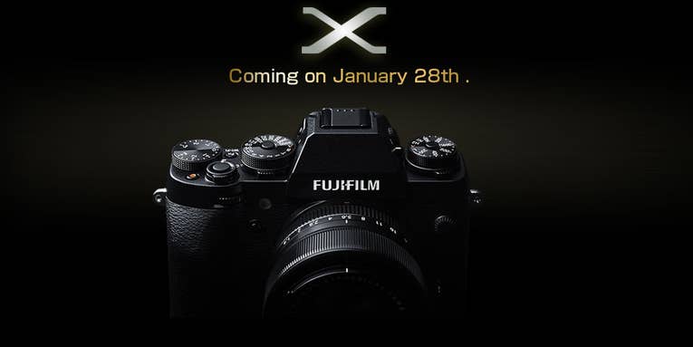 Fujifilm Teases DSLR-Style X-Series Camera For January 28th