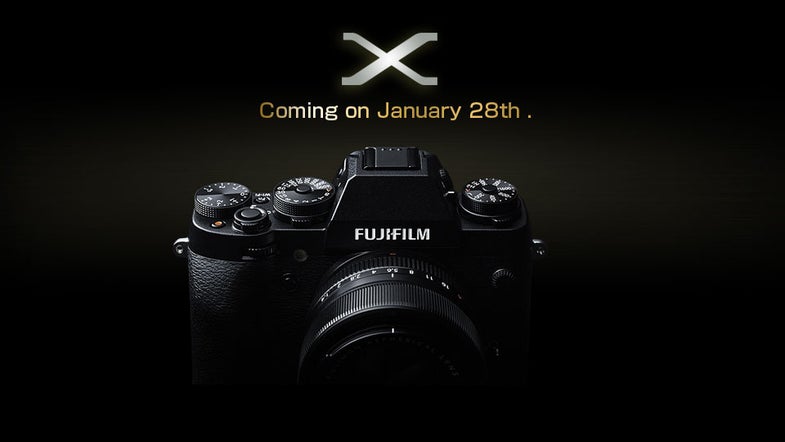 Fujifilm Teases X-Series Camera for january 28th