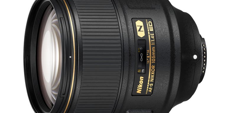Nikon Announces AF-S NIKKOR 105mm f/1.4E ED Prime Lens