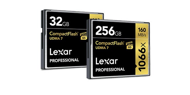 Lexar memory cards are making a comeback