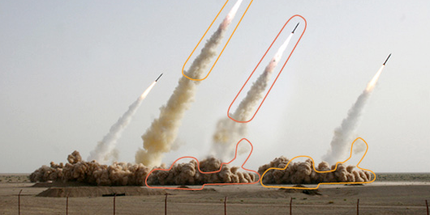 AFP Distributes Missile Photo Doctored by Iran