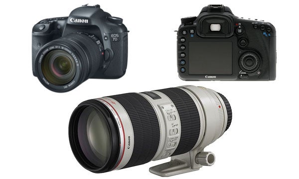 Canon EOS 7D and EF 70-200mm f/2.8L IS II zoom