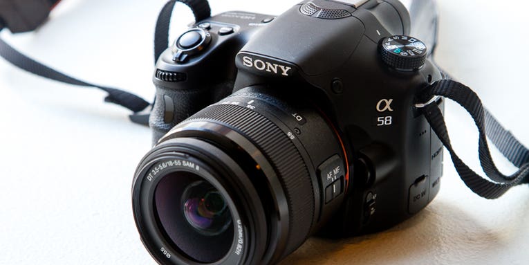 Hands-On: Sony a58 Translucent Mirror Camera Hands-On: Sony a58 Translucent Mirror Camera