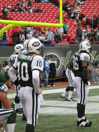 Jets-QB-Chad-Pennington-and-TE-Chris-Baker